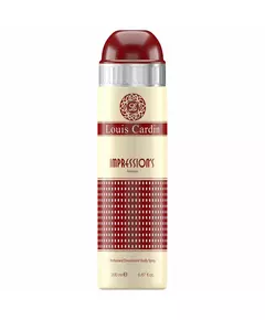Louis Cardin Impression’s Déodorant en spray Pour les femmes, 200 ml