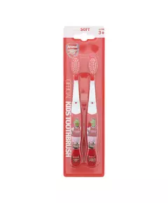Set Duo Epl Arsenal Brosse à dents Rouge, 2 pièces