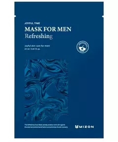 Mizon Joyful Time Mask For Men Refreshing 30g