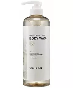 Mizon My Relaxing Time Body Wash Cozy Milk 800ml