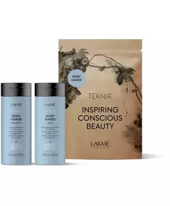 Lakme Teknia Reisepaket Body Maker: Shampoo 100ml, Balsam 100 ml