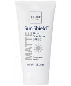 Obagi Medical Sun Shield Spf 50 Matte travel size 28g