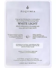 Alqvimia Essentially Beautiful White Light face mask 1 pc