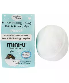 Mini-U Bang Fizzy Pink bath bomb white 50g