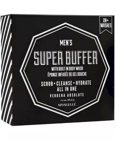 Spongelle Men's Super Buffer Verbena Absolut 1pc