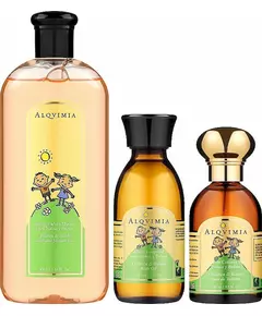 Alqvimia Infant And Baby's chest: bath gel 400ml + body oil 150ml + Eau de Cologne 100ml