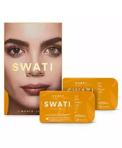 Swati Coloured 1-Month Lenses Honey 1 Pair