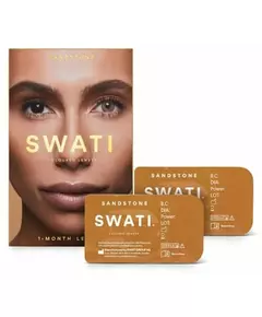 Swati Coloured 1-Month Lenses Sandstone 1 Pair