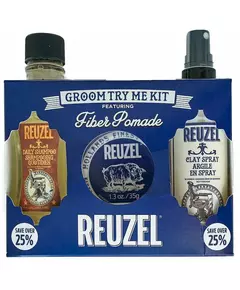 Reuzel Try Reuzel Kit de toilettage Fibre 3 pcs