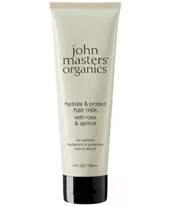 John Masters Organics Lait capillaire à la rose et à l'abricot 118 ml