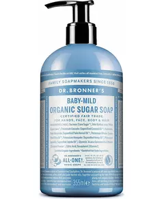 Dr. Bronner's Organic Sugar Soap Baby-Mild 355 ml