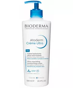 Bioderma Atoderm Ultra Nourishing Moisturising cream 500ml