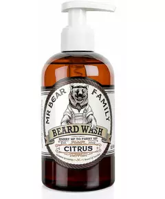 Mr Bear Family Beard Wash Citrus 250ml