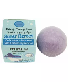 Mini-U Bang Fizzy Pow Bath Bomb Purple 50 g