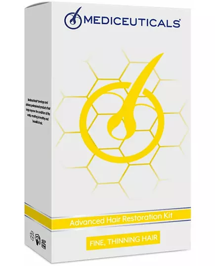 Mediceuticals Advanced Hair Restoration Technology Kit Fine: Bioclenz 250ml + Numinox 125ml + Therapeutic 250ml, image 2