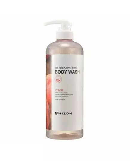 Mizon My Relaxing Time Body Wash Lovely Peach 800ml