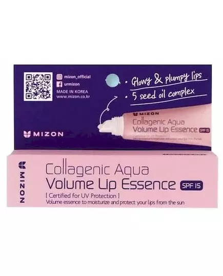 Mizon Collagenic Aqua Volume Lip Essence 10ml, image 2