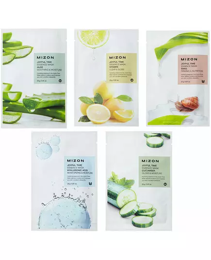 Mizon Joyful Time Essence Mask Cucumber 23g, image 2