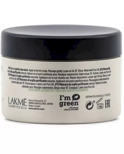 Lakme Teknia Oily Scalp Care Pure Mask 250ml, image 2