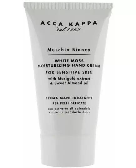 Acca Kappa White Moss set: hand cream 75ml+soap 150g, image 2