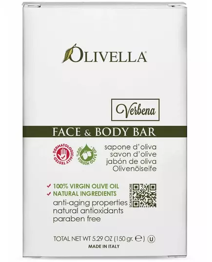 Olivella Verbena face & body bar 150g, image 2