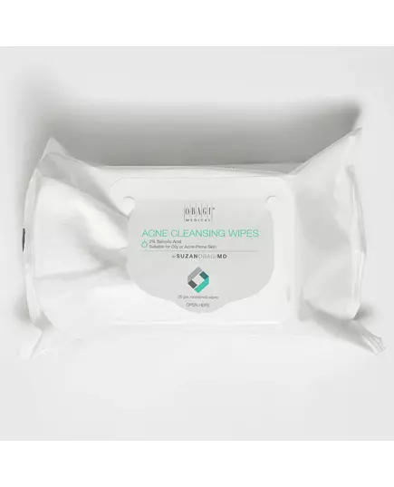 Obagi SuzanObagiMD On The Go cleansing wipes for oily acne prone skin 25pcs, image 2