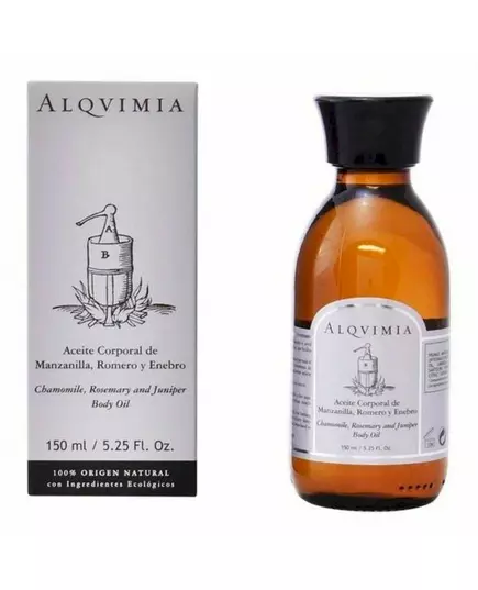 Alqvimia Camomile, Rosemary and Juniper body oil 150ml, image 2