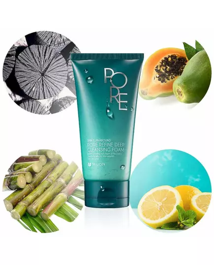 Mizon Pore Refine Deep Cleansing foam 120ml, image 2