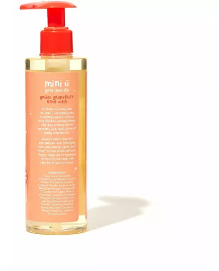 Mini-U Golden Grapefruit hand wash 250ml, image 2