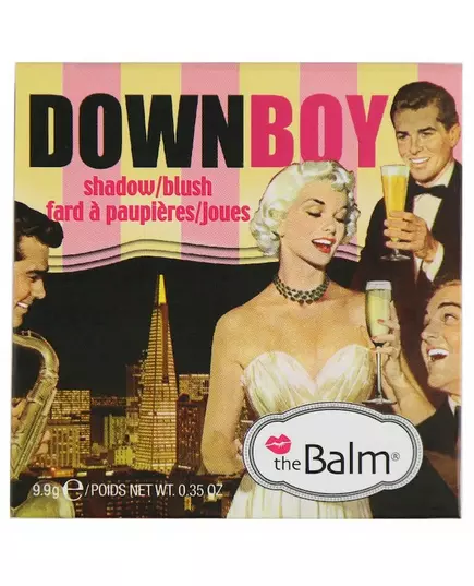 TheBalm DownBoy Shadow/Blush Baby Pink 9.9g, image 2