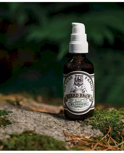 Mr Bear Family Beard Brew Beard Oil Wilderness 60ml, image 2