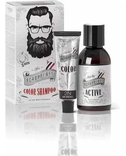 Beardburys Color shampoo 2n Black