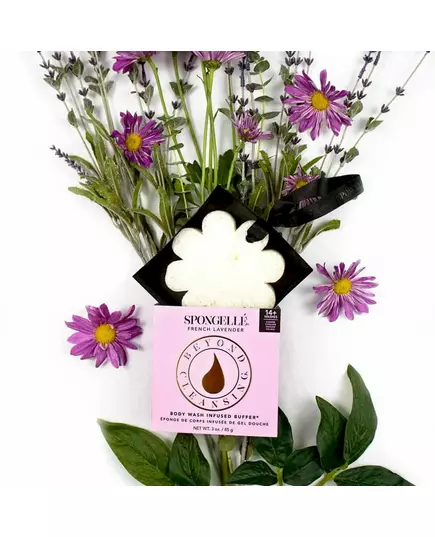 Spongelle boxed flower French Lavender 85g, image 2