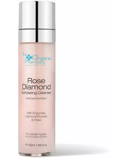 The Organic Pharmacy Rose Diamond Exfoliating Cleanser 50 ml