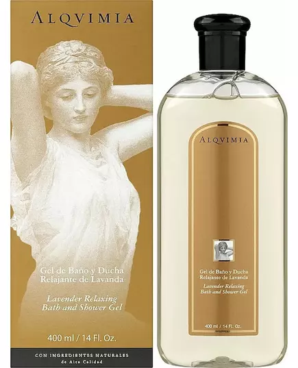 Alqvimia Lavender Relaxing bath and shower gel 400ml, image 2