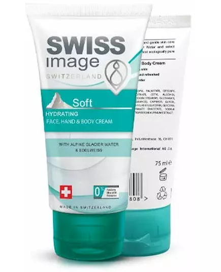 Swiss Image Soft Hydrating face, hand & body cream 75ml, image 2