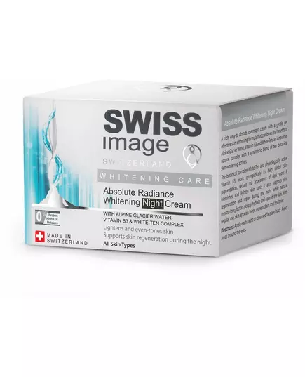 Swiss Image Absolute Radiance Whitening night cream 50ml, image 2