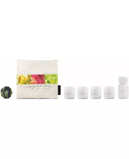 Ayuna Program to Go Light Amma set:  Soap, Cream, Essence, Balm, Velo, Facial, image 2