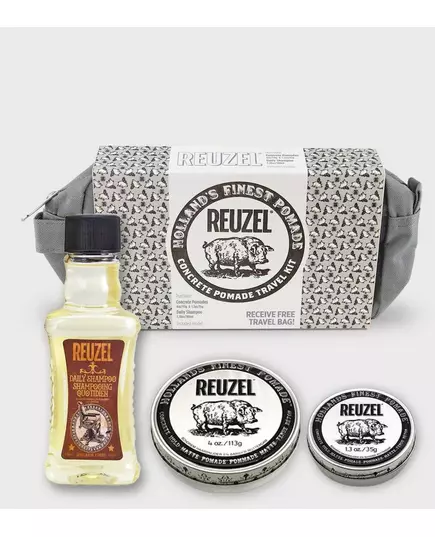 Reuzel Concrete pomade Holiday Travel kit 4 pcs, image 2