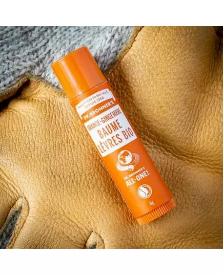 Dr. Bronner's Organic Lip Balm Orange-Ginger 4 g, image 2