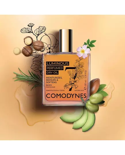 Comodynes Luminous Perfumed Dry Oil 100 ml, image 2