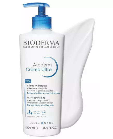 Bioderma Atoderm Ultra Nourishing Moisturising cream 500ml, image 2