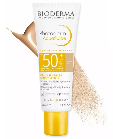 Bioderma Photoderm Aquafluid 50+ tinted facial fluid 40ml, image 2