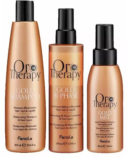 Fanola Oro Therapy Gold Bi-Phase conditioner 200ml, image 2