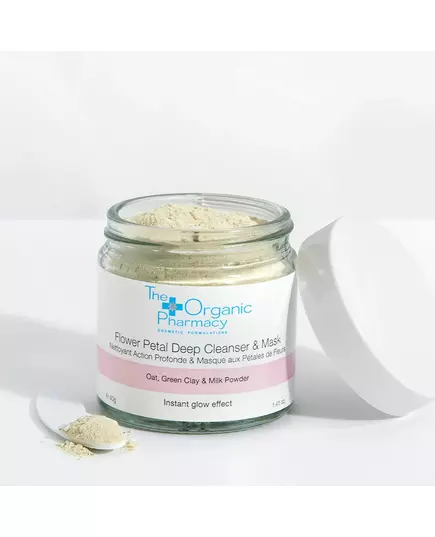 The Organic Pharmacy Flower Petal Deep Cleanser & Exfoliating mask 60 g, image 2