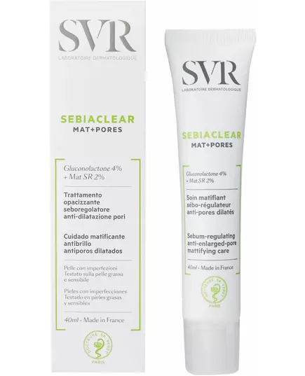 SVR Sebiaclear Mat+Pores 40 ml, image 2