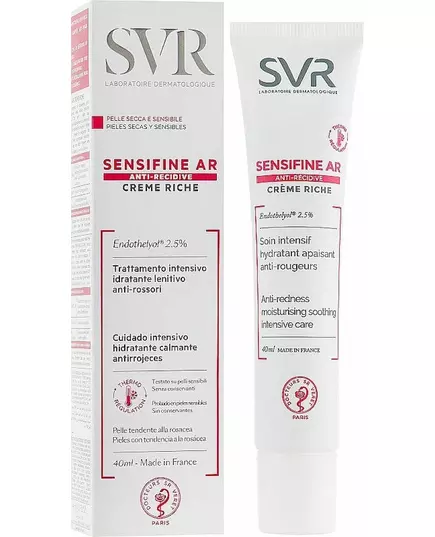 SVR Sensifine AR Anti-Redness Moisturizing cream 40ml, image 2