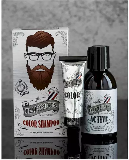 Beardburys Color shampoo 3n Dark Brown, image 2