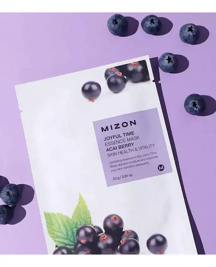 Mizon Joyful Time Essence Mask Acai Berry 23 g, image 3