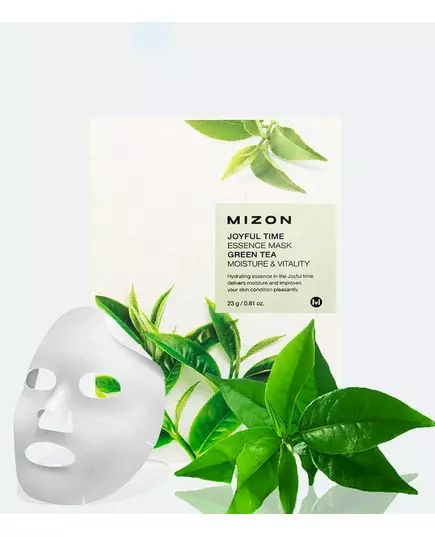 Mizon Joyful Time Essence Mask Green Tea 23g, image 3